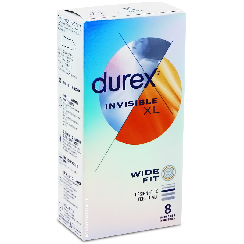 DUREX Invisible XL 8