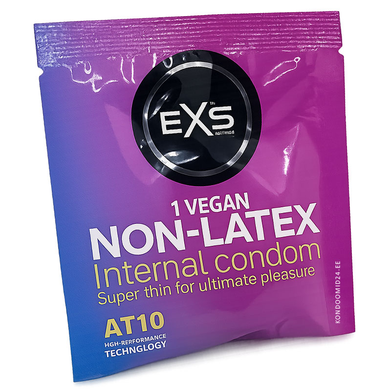 EXS Internal NON-LATEX eriti õhuke naiste lateksivaba kondoom 1&nbsp;tk
